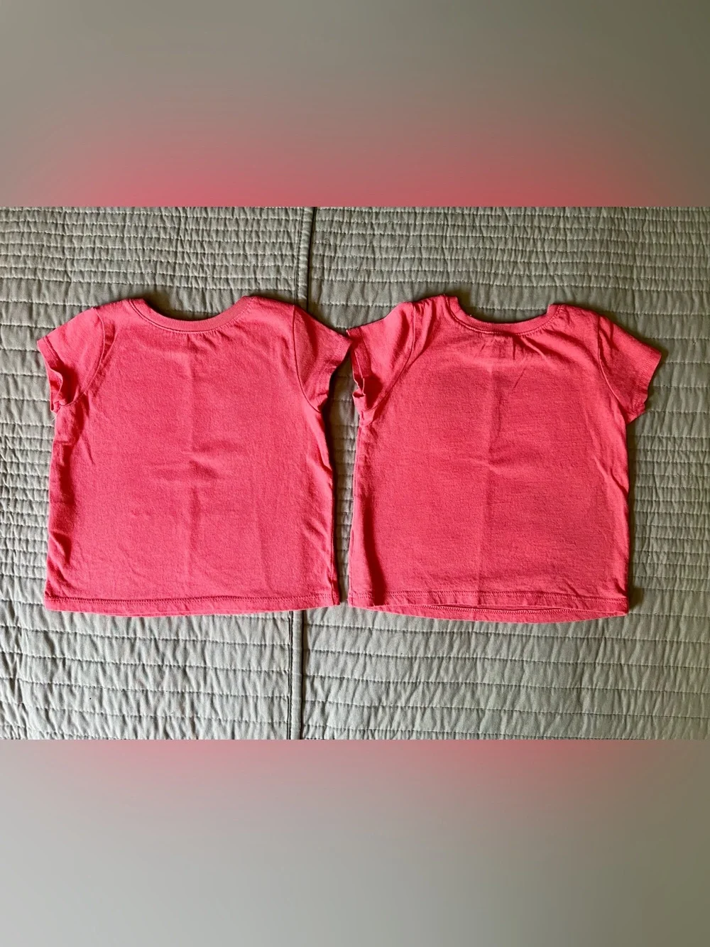 TWIN GIRLS | Tshirt from The Children’s Place 12-18m